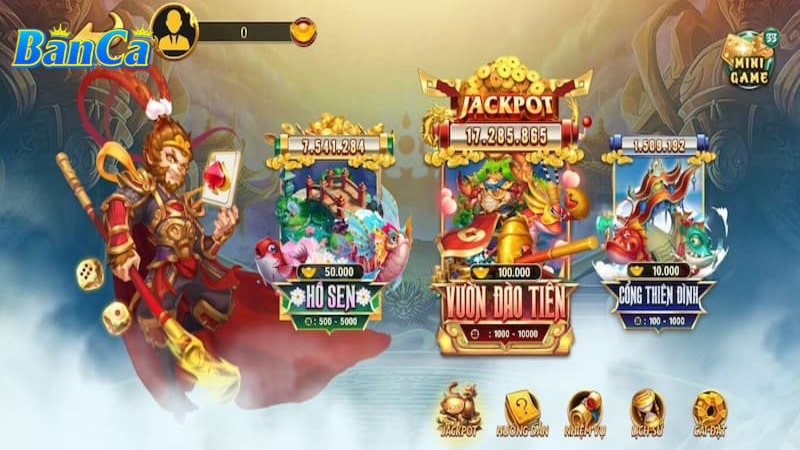 Giới thiệu game bắn cá tây du